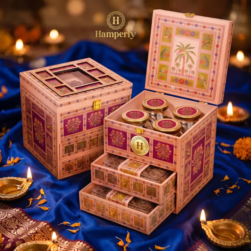 Gulabi Heritage Drawer Chest without sweets